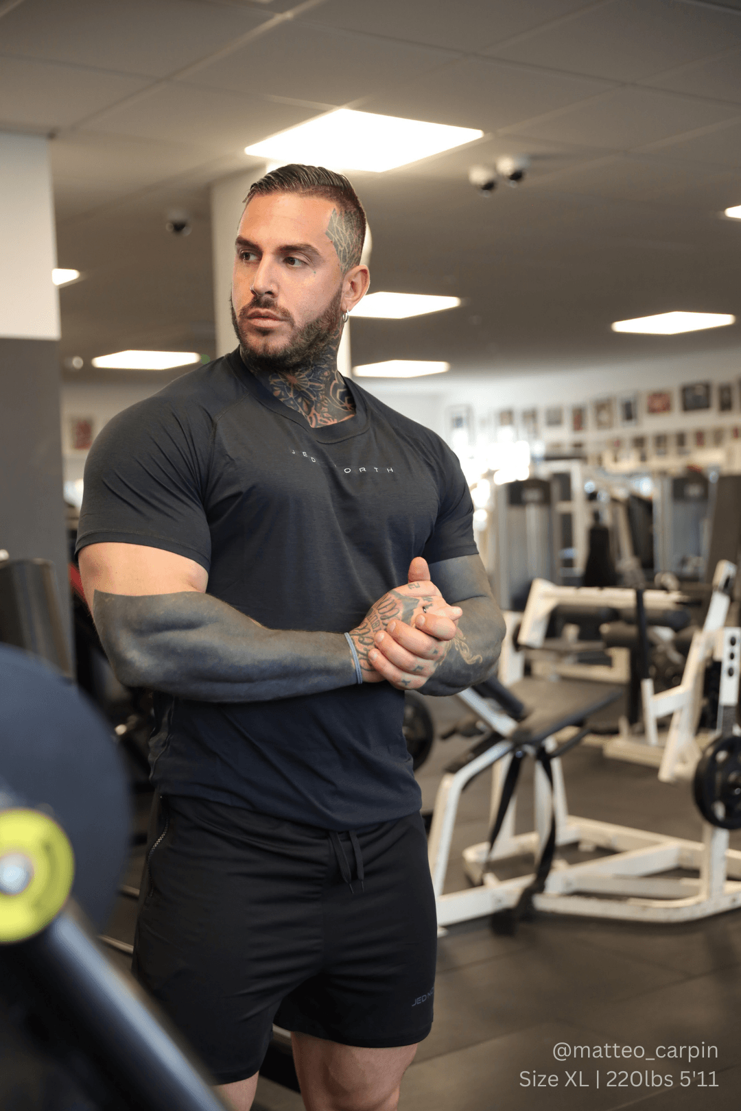 Agile Short Sleeve Training Tee - Charcoal Black