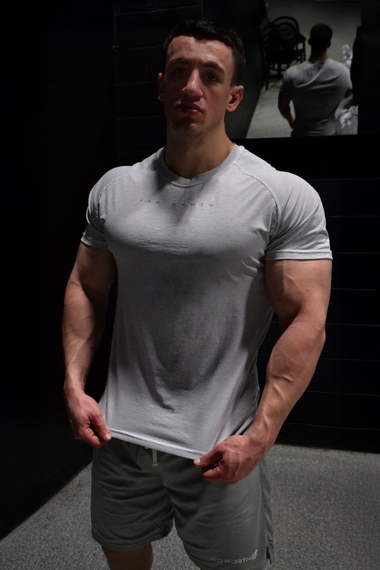 Agile Short Sleeve Training Tee - Light Gray