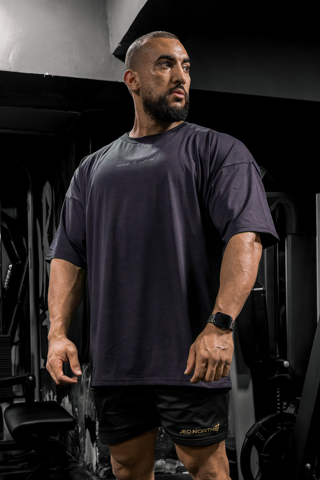 Energy Oversized T-Shirt - Dark Gray