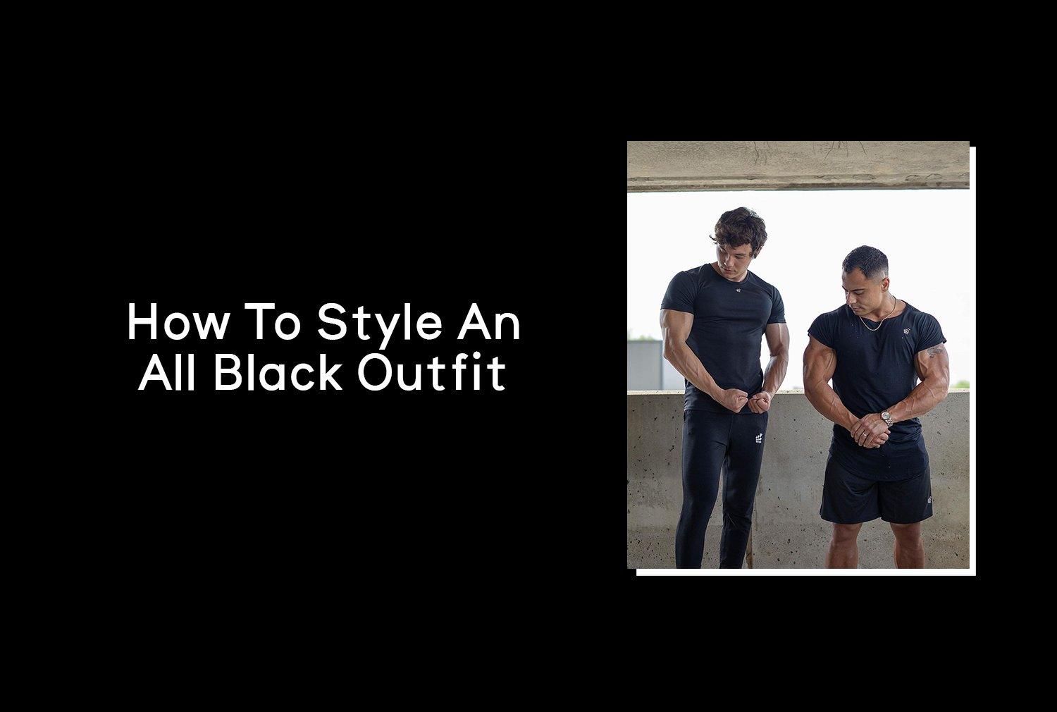 How To Style an All Black Outfit