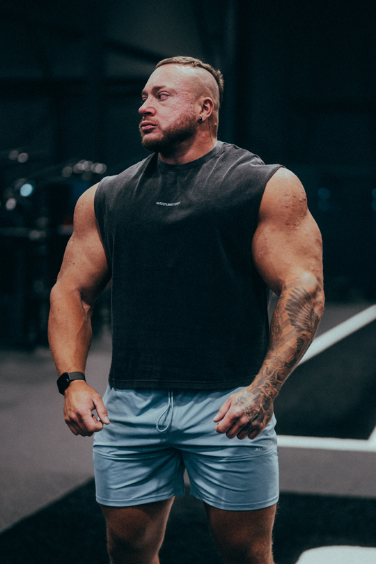 Fortis Men's Athletic Shorts - Light Blue