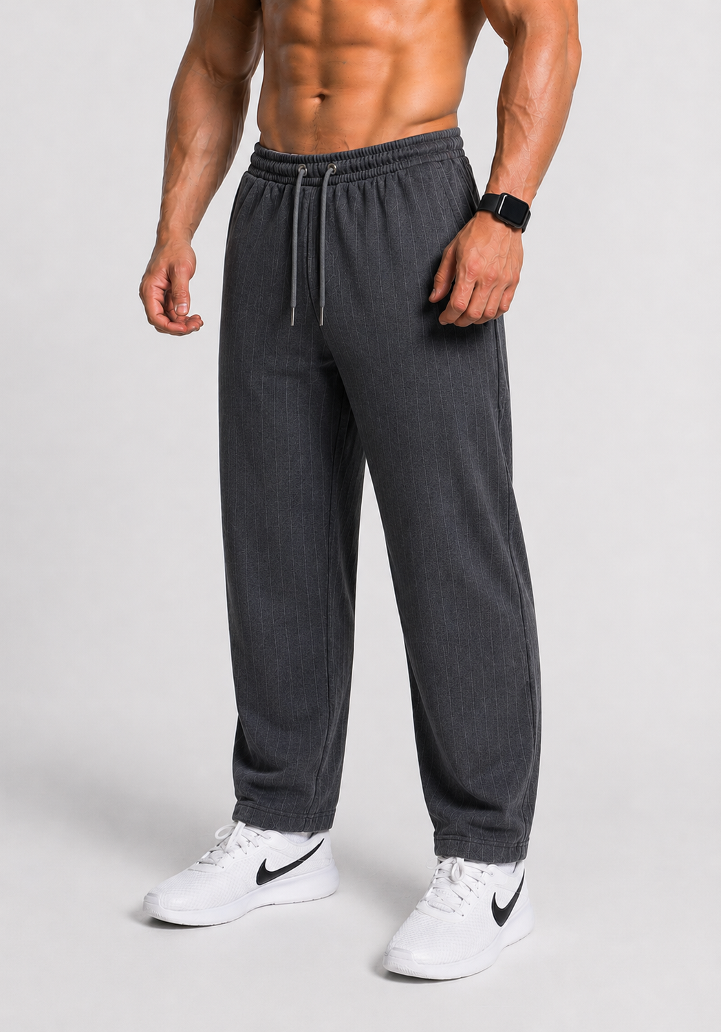 Athletic Dress Pants - Dusty Blue