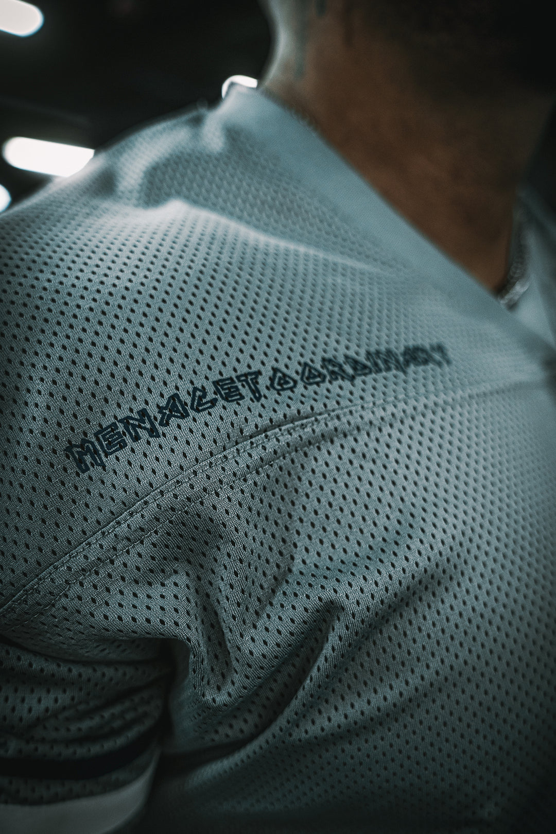 Jed North Warrior V-Neck Jersey - Gray