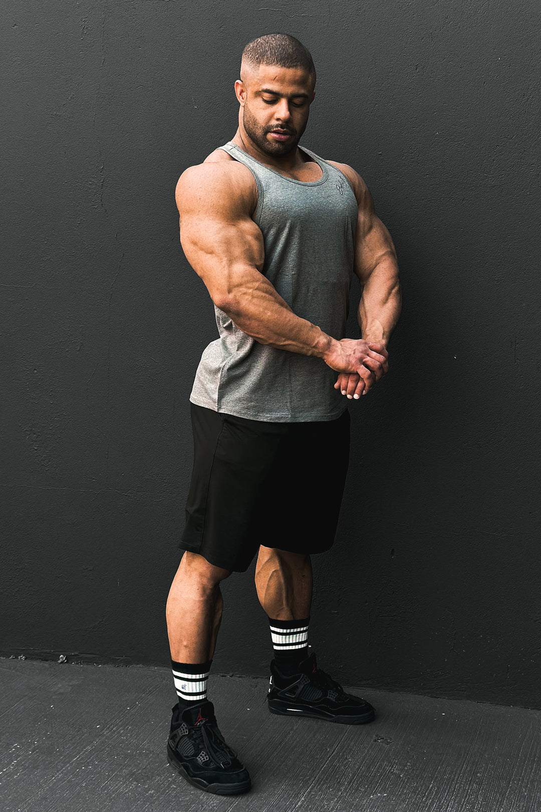 Cotton Training Stringer - Heather Gray