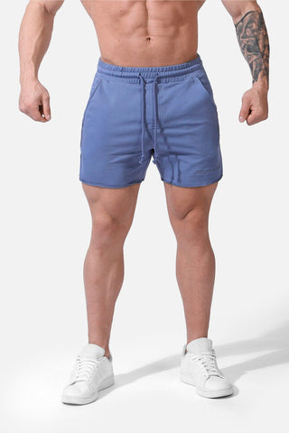 Motion 5'' Varsity Sweat Shorts - Steel Blue - Jed North