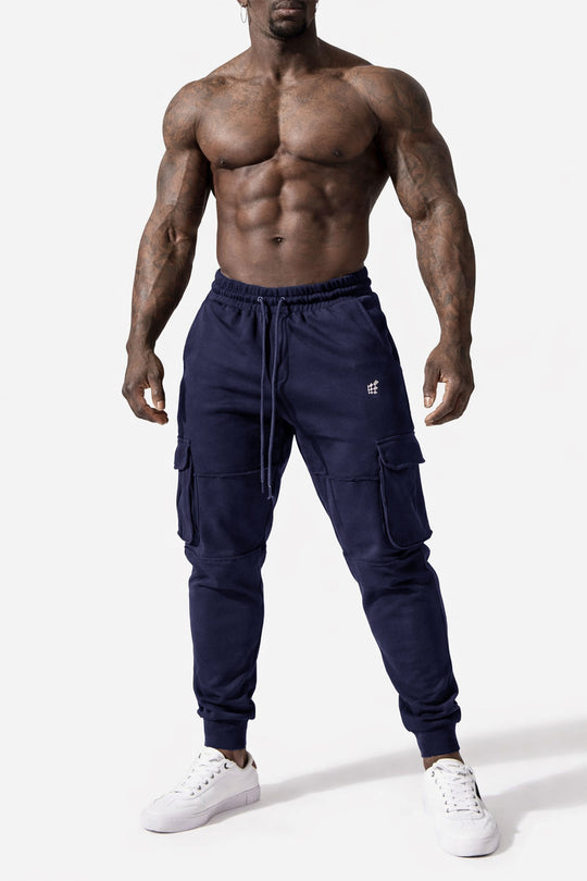 Renegade Cargo Joggers - Navy