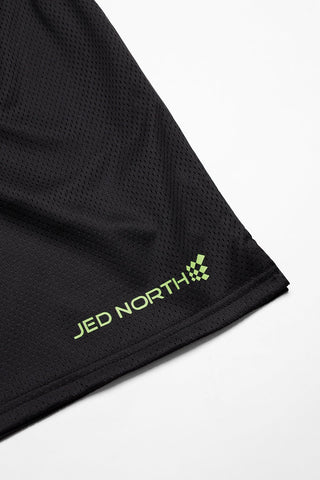 Jersey Mesh 7.5" Gym Shorts - Black