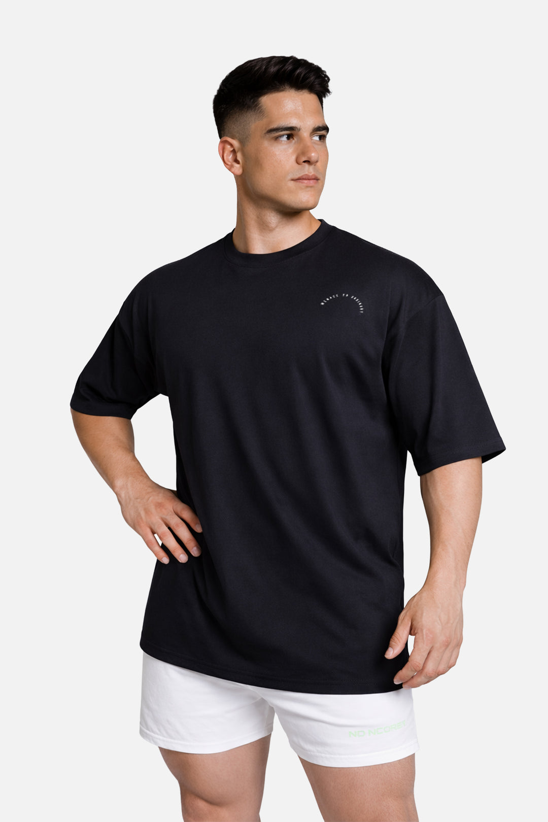 Energy Oversized T-Shirt - Black Menace to Ordinary
