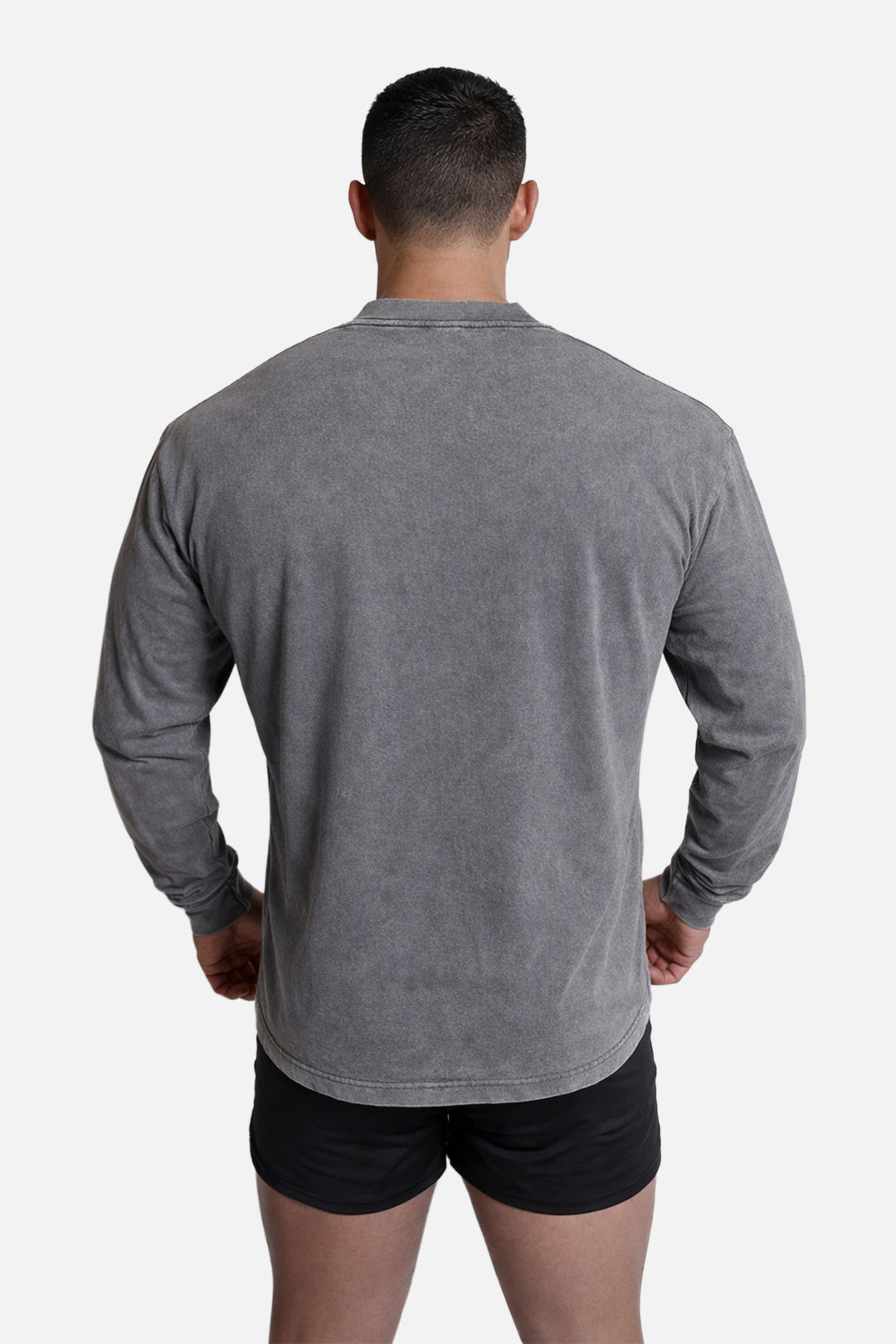 Vintage Wash Long Sleeve T-Shirt - Storm Gray