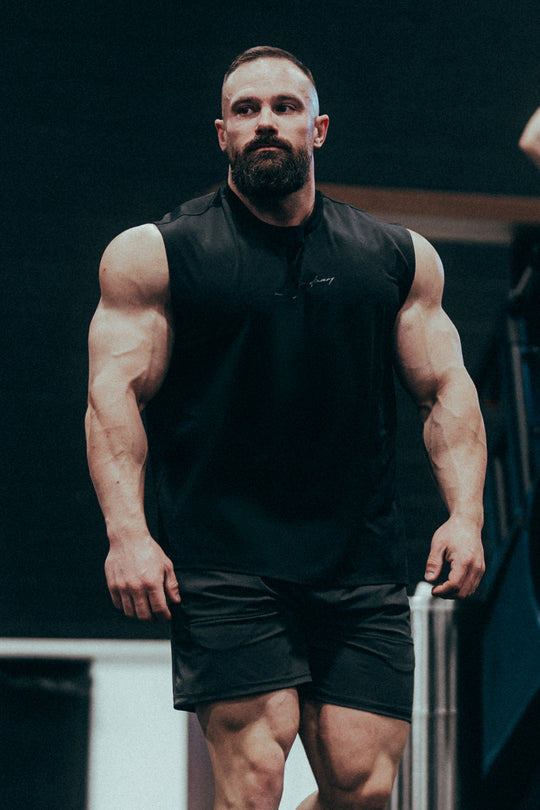 JN Active Muscle Tee - Black