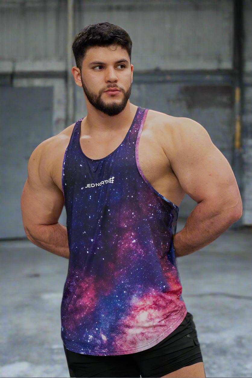 Graphic Muscle Stringer - Galactic