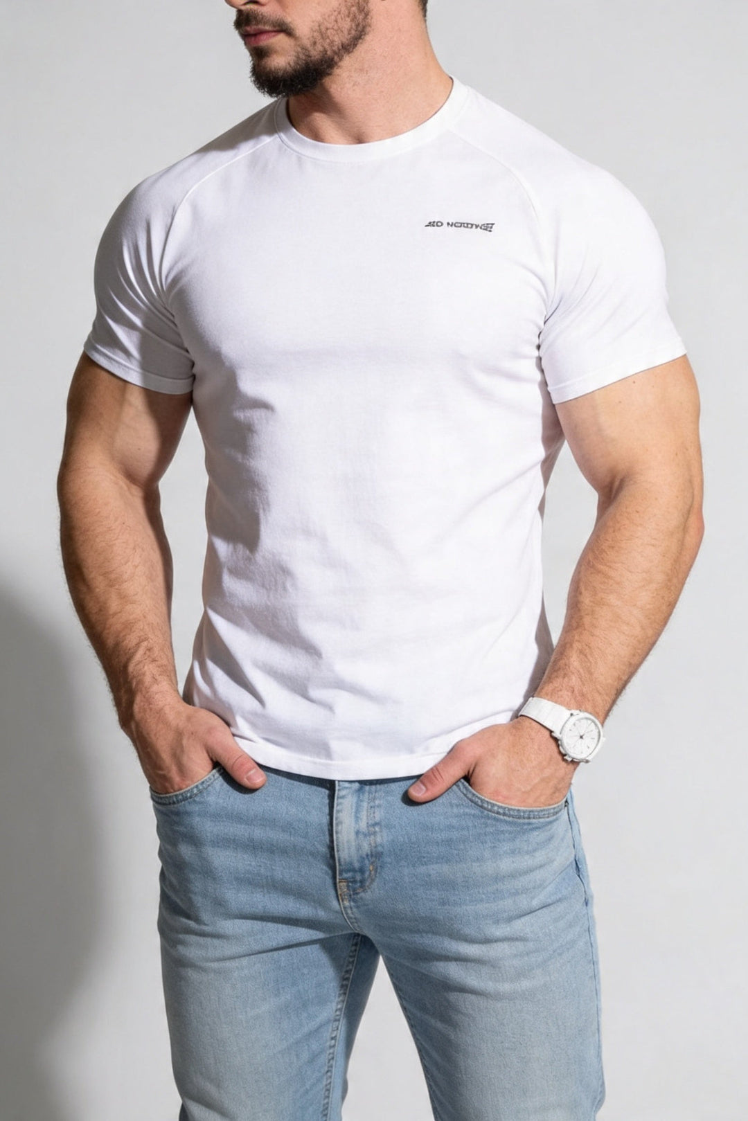 Titan 2.0 Muscle-Fit T-Shirt - White